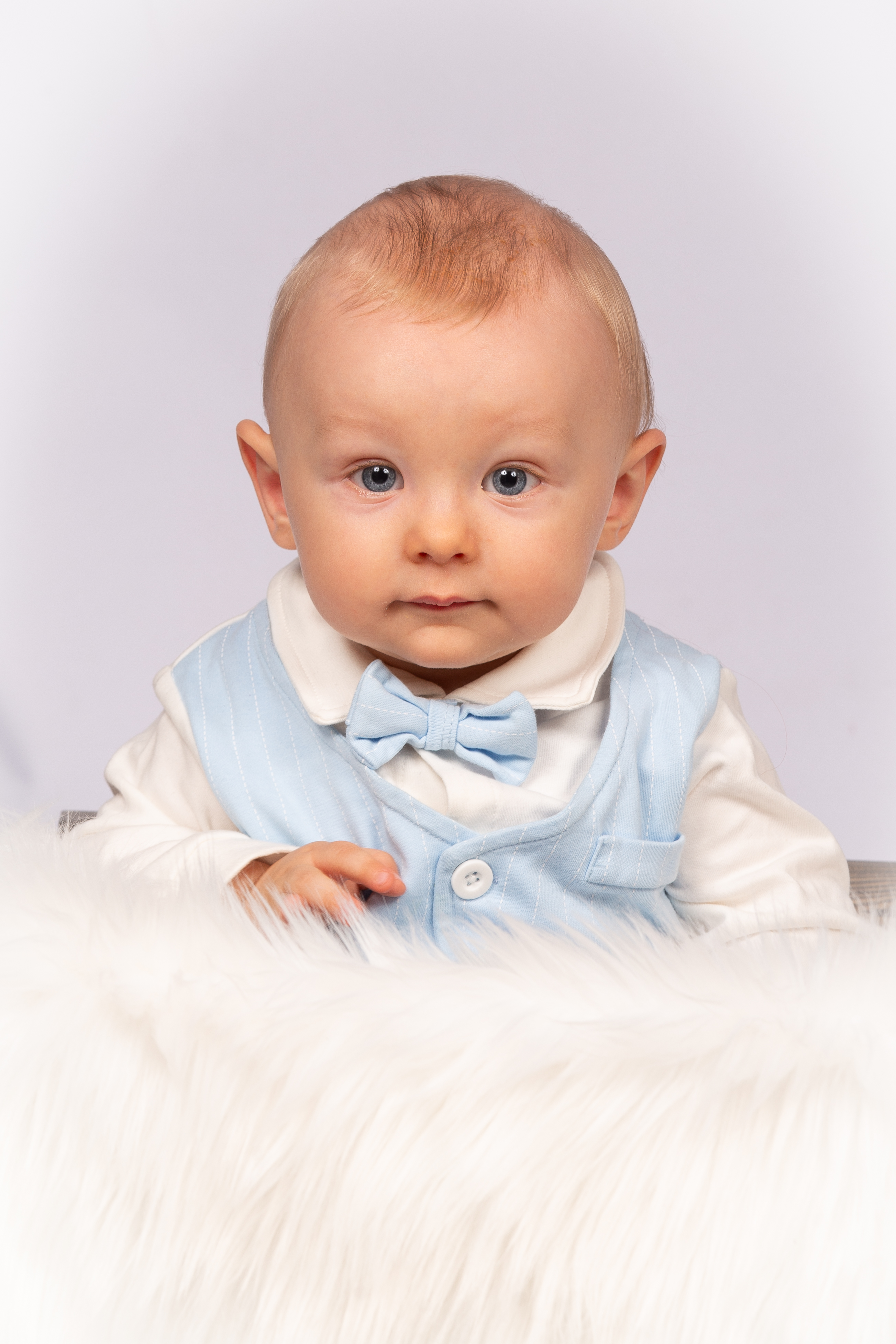 Baby som ler